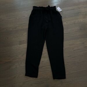 SO Black pants with belt